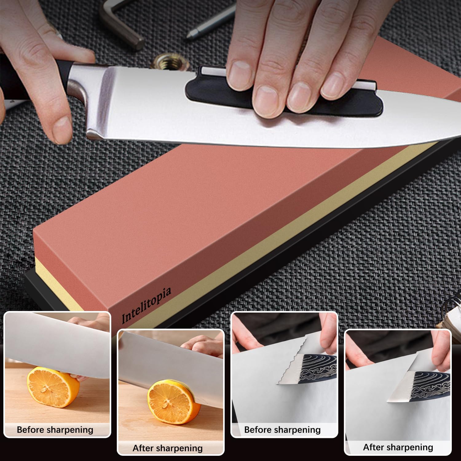 whetstone grit comparison chart for different blade types